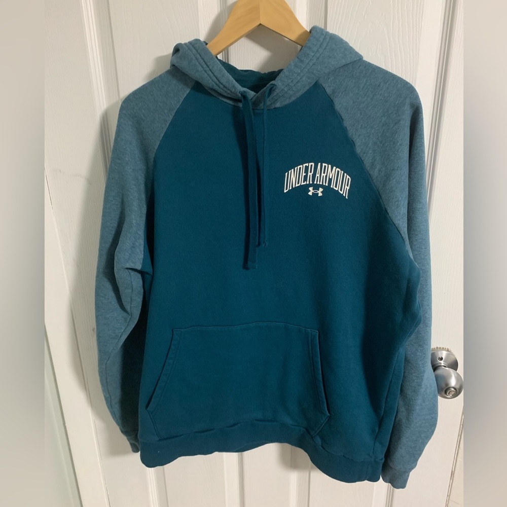 Vintage Under Armour Two-Tone Hoodie - Men’s L